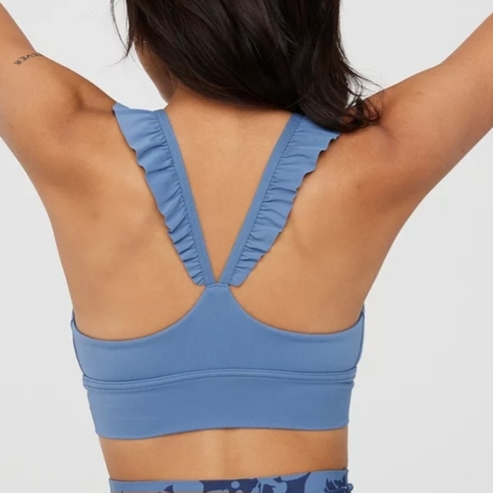 OFFLINE By Aerie 🦋 Real Me XTRA Ruffle Sports Bra SIZE S - Picture 7 of 7